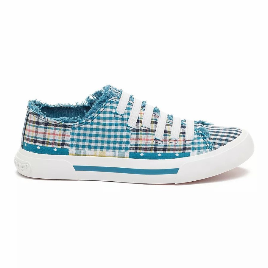 Womens * | Rocket Dog Jokes Women'S Low Top Plaid Sneakers