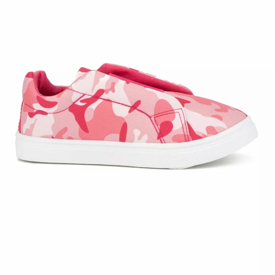 Girls * | Olivia Miller Live In Pink Girls' Slip-On Sneakers