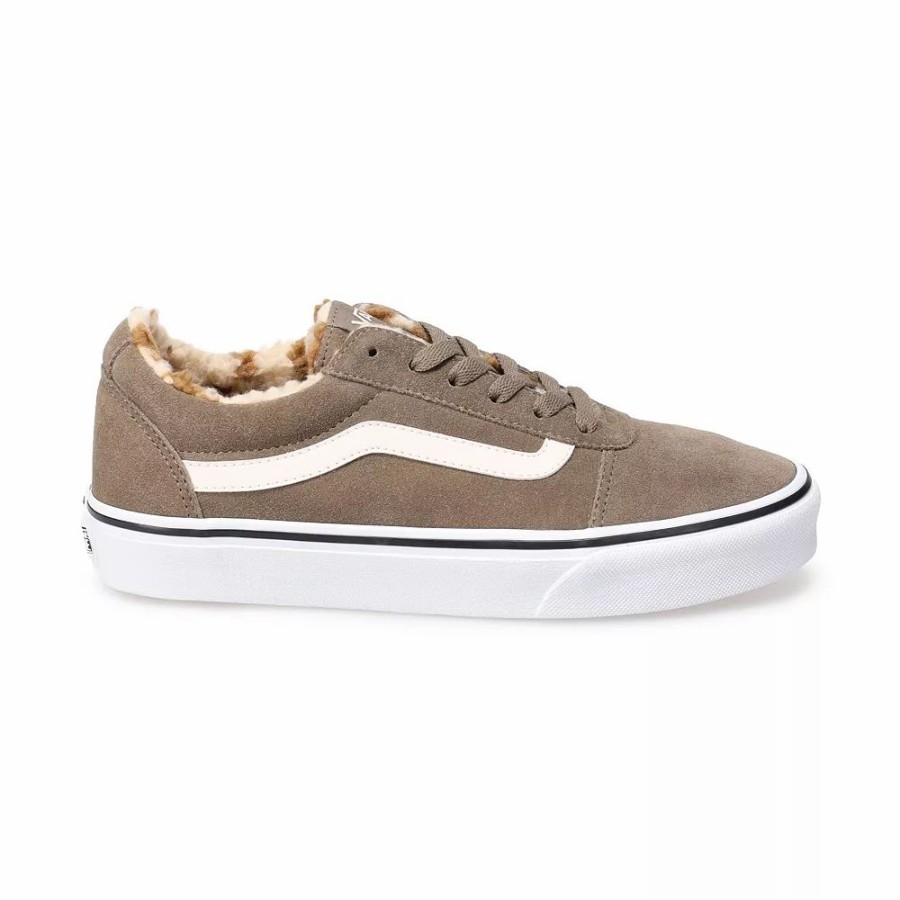 Womens * | Vans Ward Women'S Faux-Fur Lined Suede Sneakers