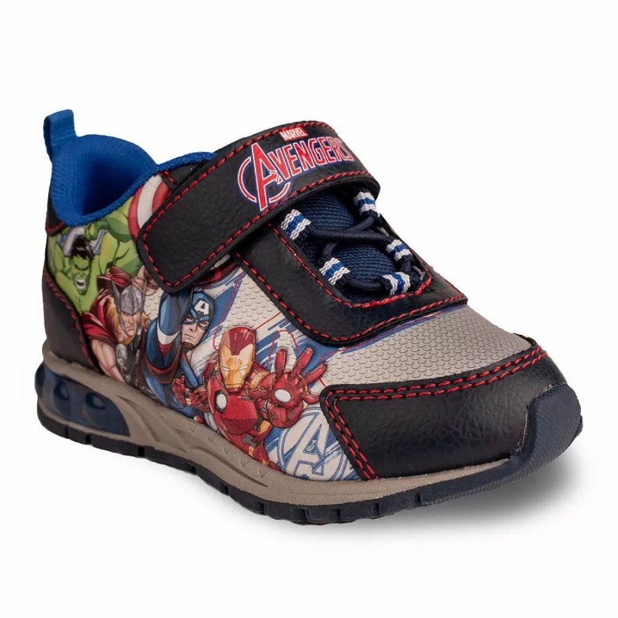 Boys * | Marvel Avengers Toddler Boys' Light-Up Sneakers