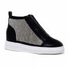 Womens * | Yoki Demian 59 Women'S Hidden Wedge Sneakers Black