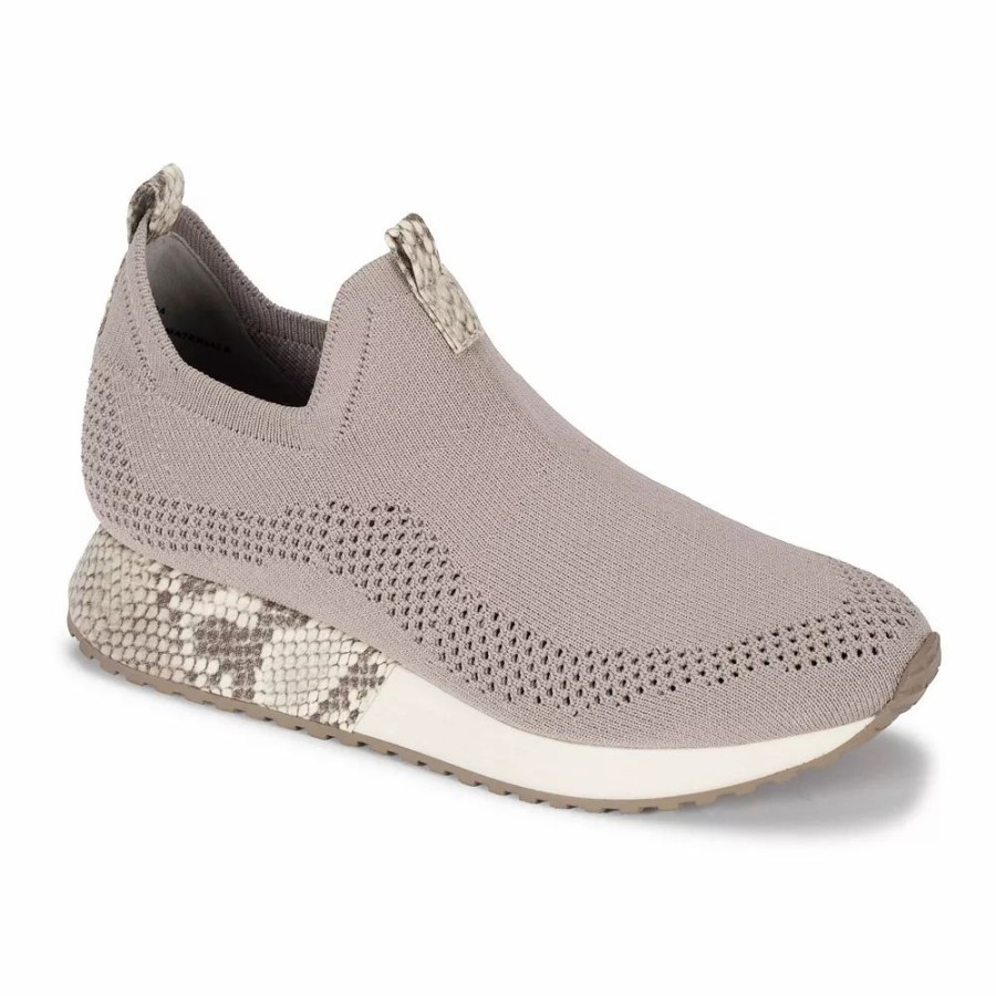 Womens * | Baretraps Pringer Women'S Slip-On Sneakers Taupe