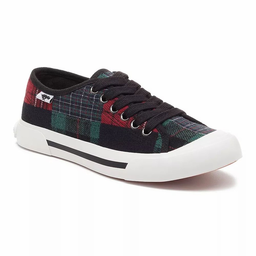 Womens * | Rocket Dog Jumpin Women'S Plaid Low Top Sneakers