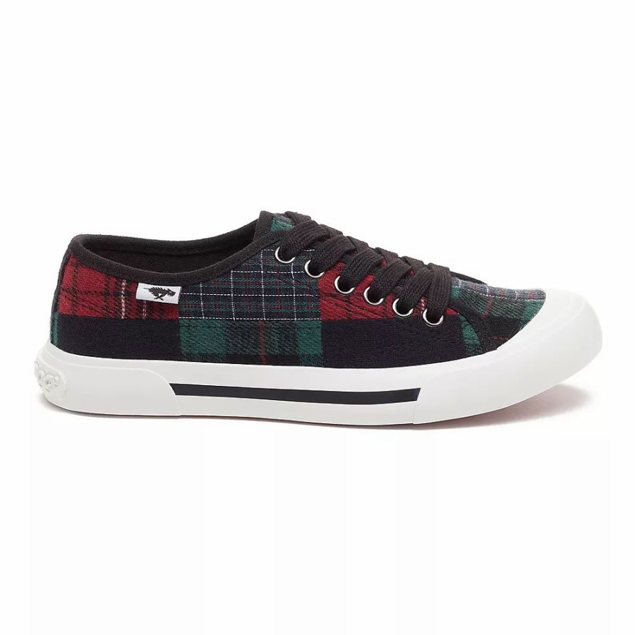 Womens * | Rocket Dog Jumpin Women'S Plaid Low Top Sneakers