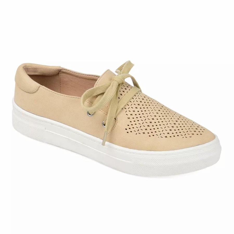 Womens * | Journee Collection Shantel Women'S Sneakers Taupe