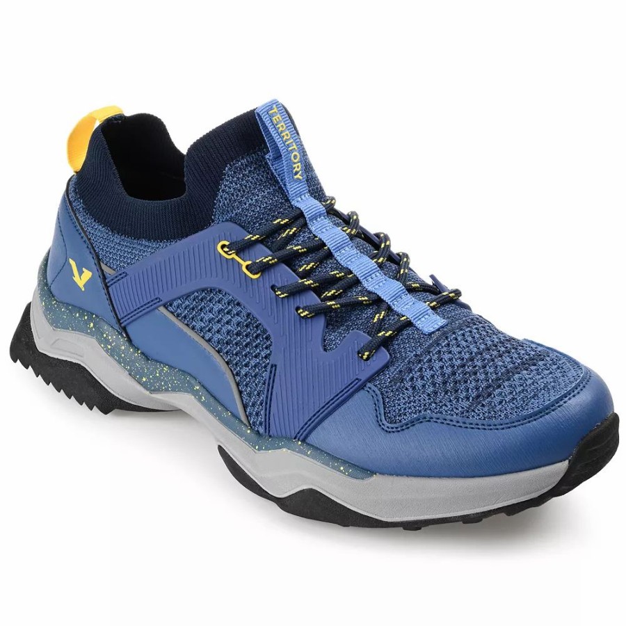 Mens * | Territory Yosemite Men'S Waterproof Knit Trail Sneakers