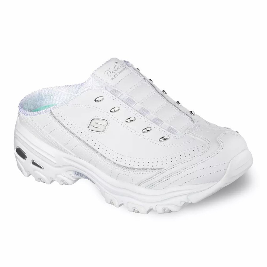 Womens * | Skechers D'Lites Bright Sky Women'S Slip-On Clog Sneakers