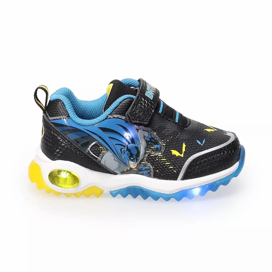 Boys * | Dc Comics Batman Toddler Boys' Light-Up Sneakers