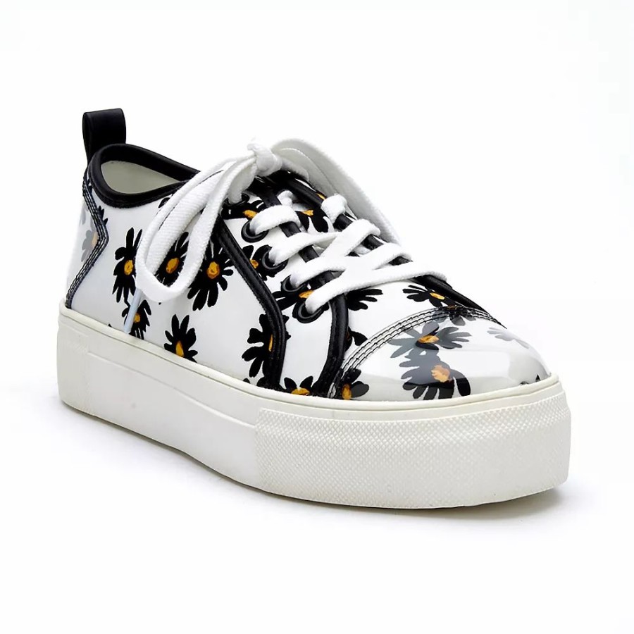 Womens * | Coconuts By Matisse Bravo Women'S Platform Sneakers White Daisy