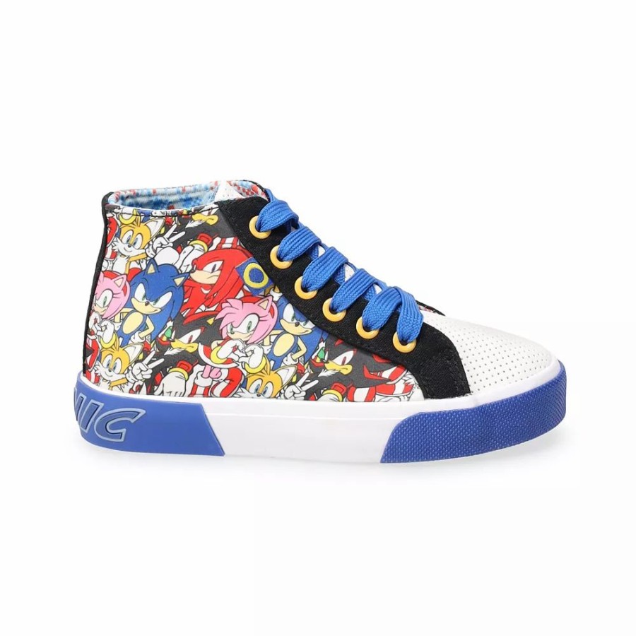 Boys * | Sonic The Hedgehog Little Kid Boys' High Top Sneakers