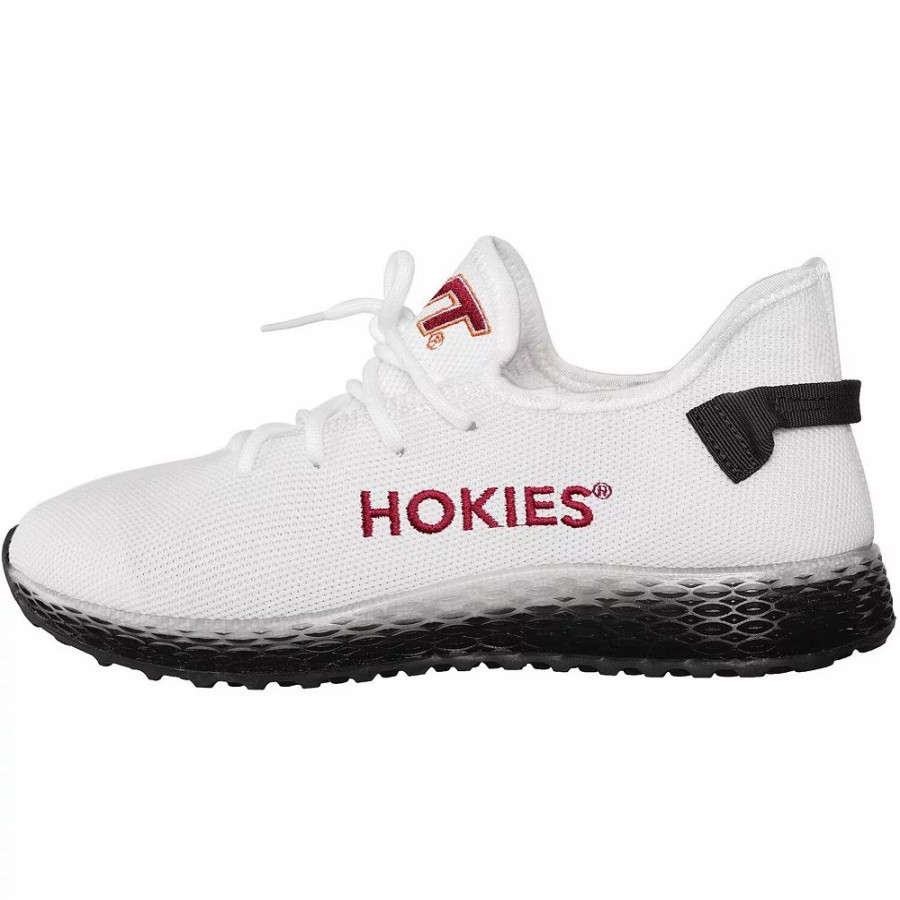 Mens * | Men'S Foco Virginia Tech Hokies Gradient Sole Knit Sneakers