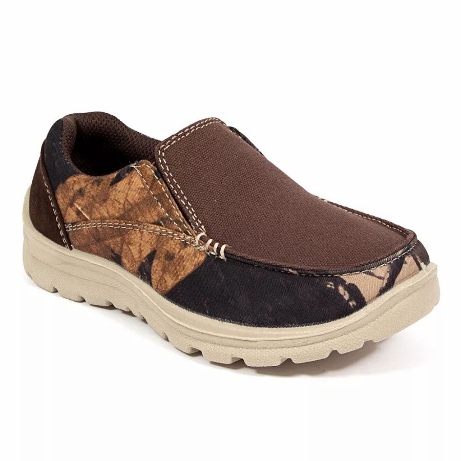 Boys * | Deer Stags Alvin Boys' Camouflage Slip-On Sneakers