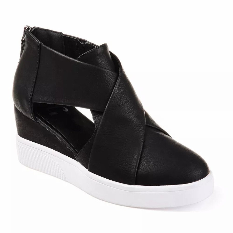 Womens * | Journee Collection Journee Collection Seena Women'S D'Orsay Wedge Sneakers