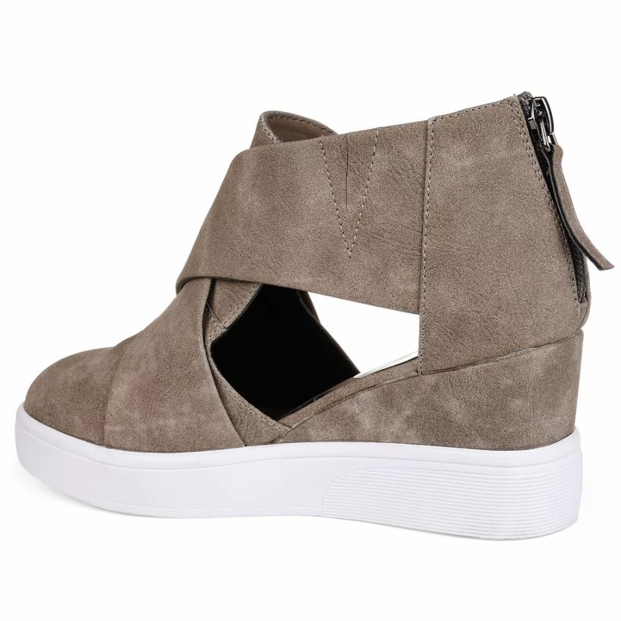 Womens * | Journee Collection Journee Collection Seena Women'S D'Orsay Wedge Sneakers