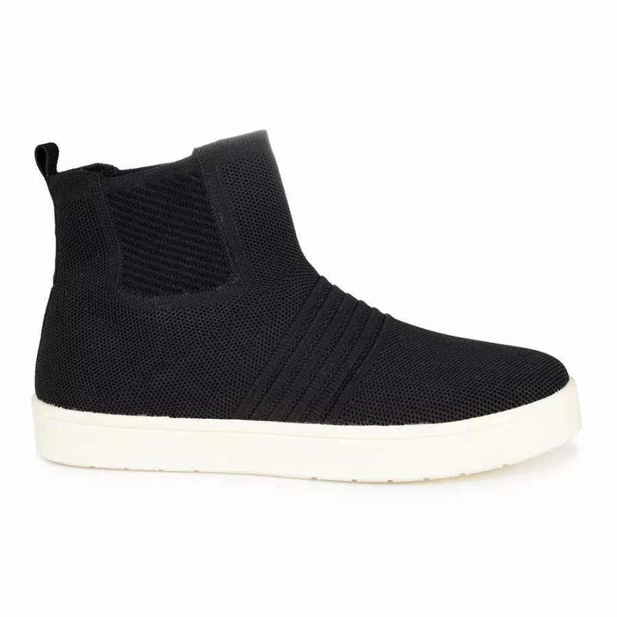 Womens * | Journee Collection Kody Women'S High-Top Knit Sneakers