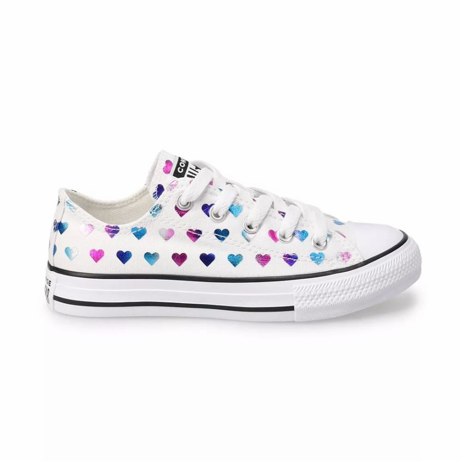 Girls * | Converse Little Kid Girls' Hearts Low Top Sneakers