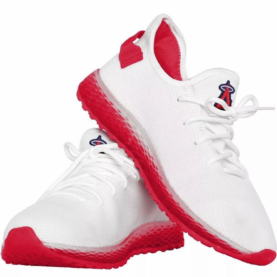 Mens * | Men'S Foco Los Angeles Angels Gradient Sole Knit Sneakers