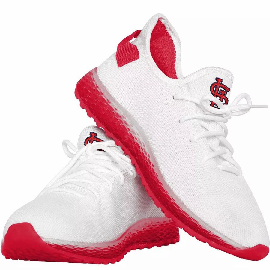 Mens * | Men'S Foco St. Louis Cardinals Gradient Sole Knit Sneakers