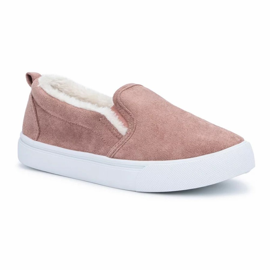 Girls * | Olivia Miller Tansey Girls' Slip-On Sneakers Blush