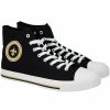 Mens * | Men'S Foco New Orleans Saints High Top Canvas Sneakers