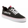 Womens * | Levi'S Naya Anti Women'S Sneakers Black Fuchsia