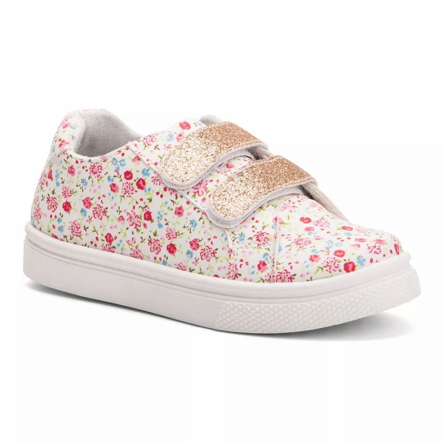 Girls * | Olivia Miller Fleur De Color Toddler Girls' Sneakers