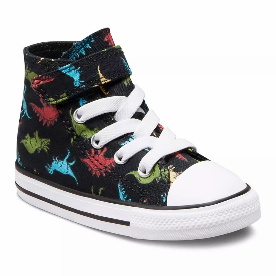 Boys * | Converse Chuck Taylor All Star Toddler Boys' Dinosaur High Top Sneakers