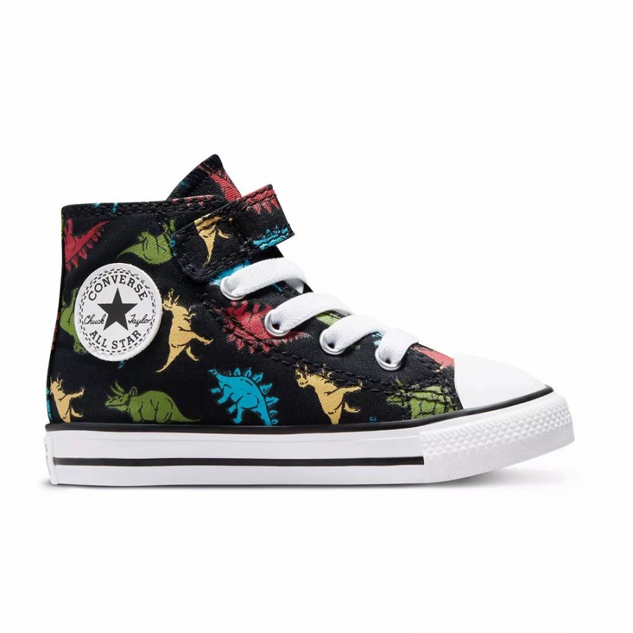 Boys * | Converse Chuck Taylor All Star Toddler Boys' Dinosaur High Top Sneakers