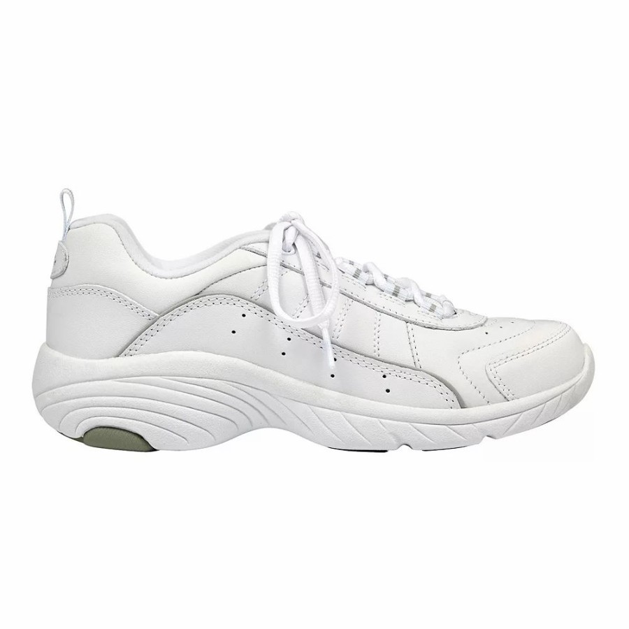 Womens * | Easy Spirit Punter Women'S Leather Sneakers