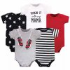 Boys * | Little Treasure Baby Boy Cotton Bodysuits, Sneakers