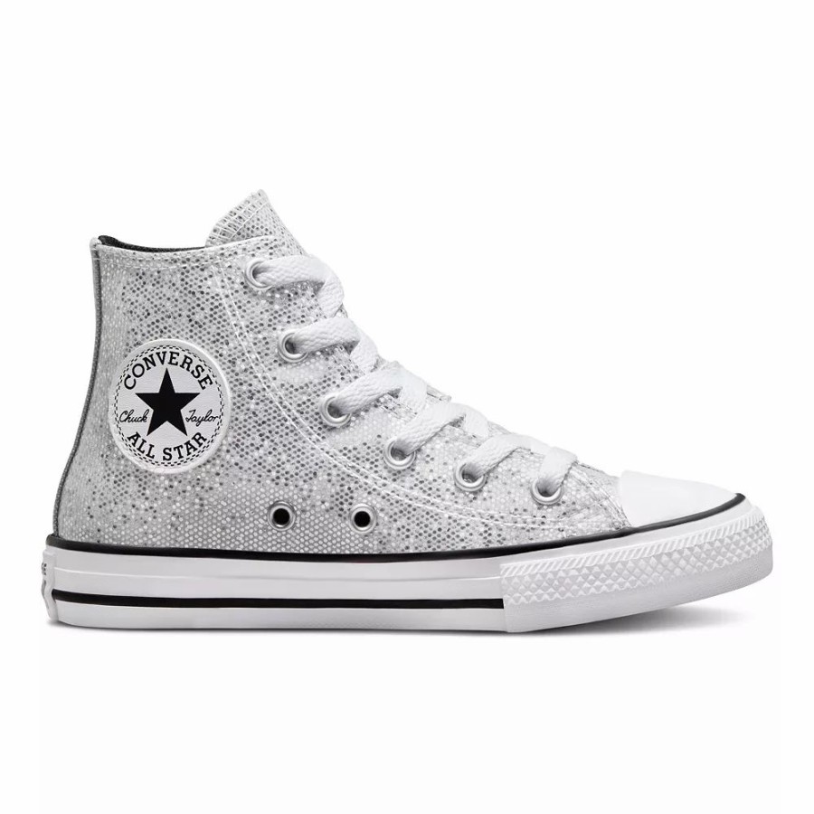 Girls * | Converse Chuck Taylor All Star Little Kid Girls' Glitter High-Top Sneakers