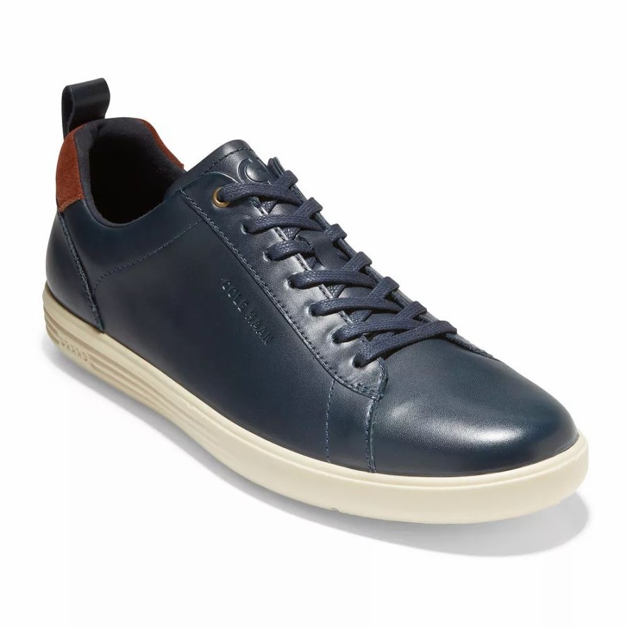 Mens * | Cole Haan Men'S Grand+ Crosscourt Leather Sneakers