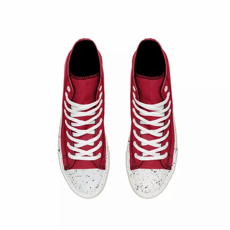 Mens * | Men'S Foco Tampa Bay Buccaneers Paint Splatter High Top Sneakers