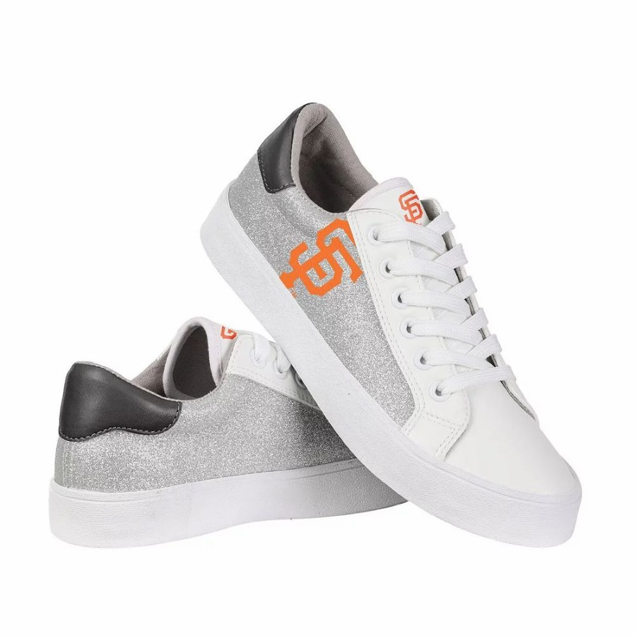 Womens * | Women'S Foco San Francisco Giants Glitter Sneakers