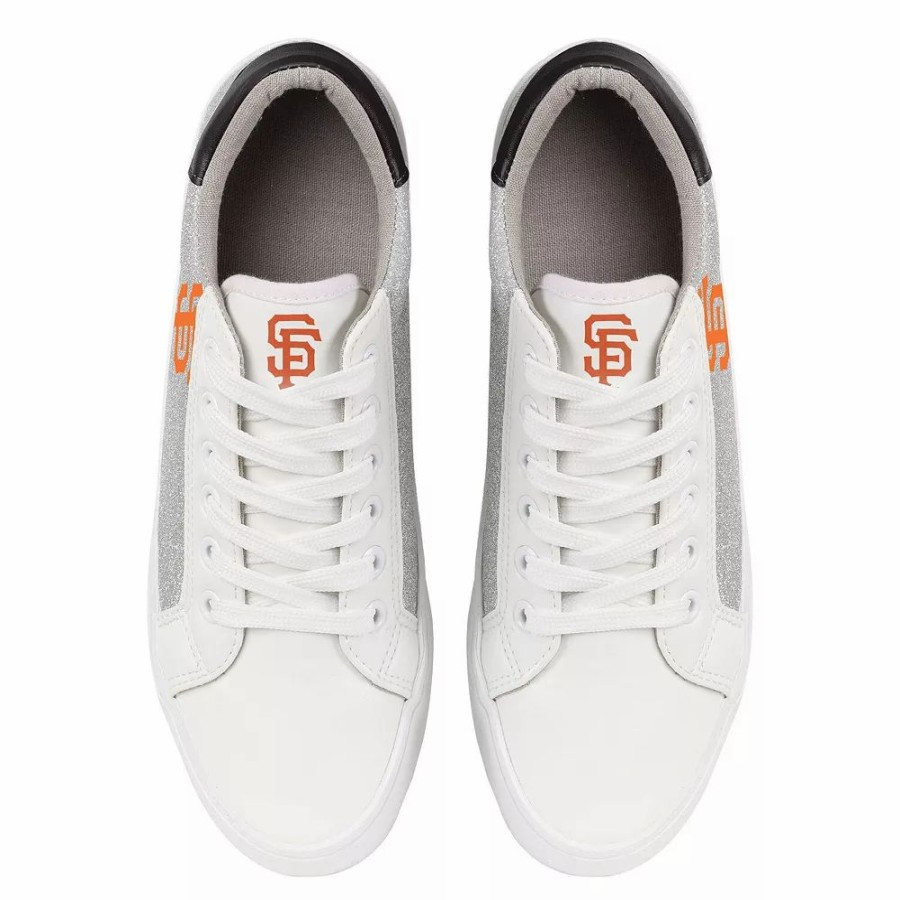 Womens * | Women'S Foco San Francisco Giants Glitter Sneakers